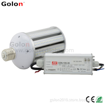 E40 LED Bulb 80W IP64 Waterproof 8000lm Meanwell External Driver Pf>0.95